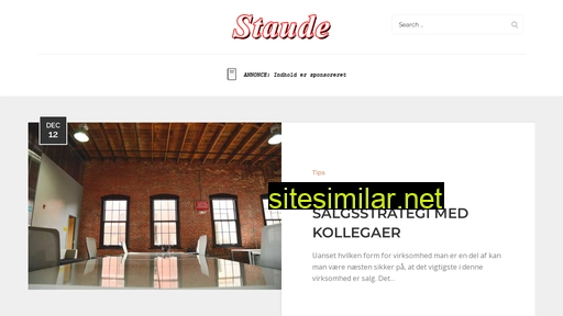 staude.dk alternative sites