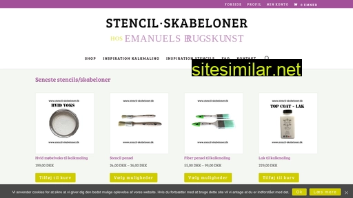 stencil-skabeloner.dk alternative sites