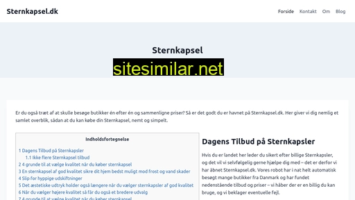 sternkapsel.dk alternative sites