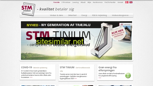 stmvinduer.dk alternative sites