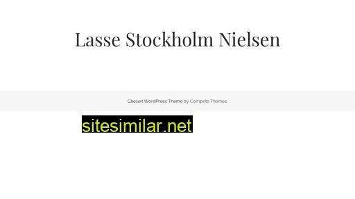 Stockholmnielsen similar sites