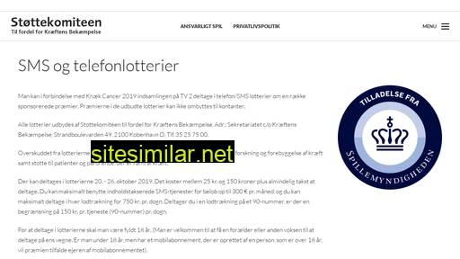 stoettekomiteen.dk alternative sites