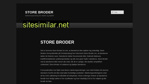 store-broder.dk alternative sites