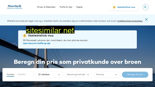 storebaelt.dk alternative sites
