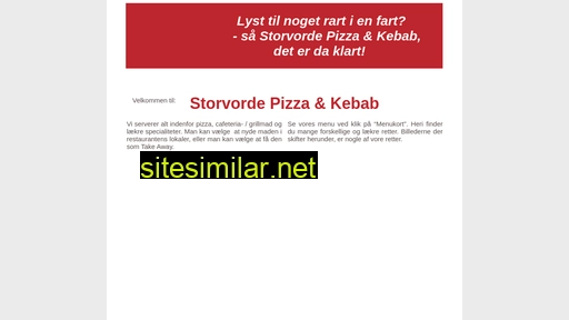 storvordepizza.dk alternative sites
