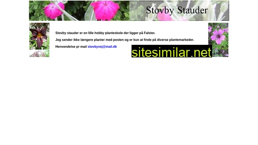 stovbystauder.dk alternative sites