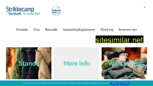 strikkecamp.dk alternative sites