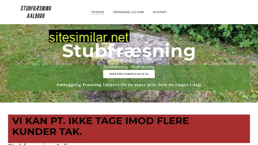 stubfraesningaalborg.dk alternative sites