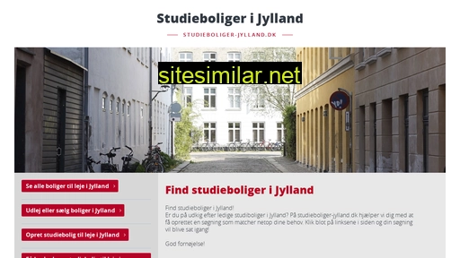 studieboliger-jylland.dk alternative sites