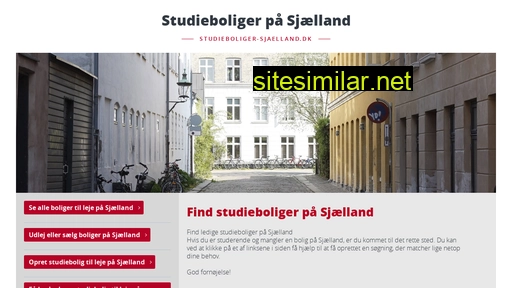 studieboliger-sjaelland.dk alternative sites
