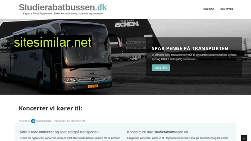 studierabatbussen.dk alternative sites