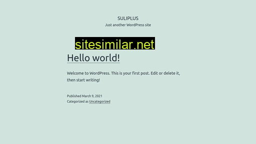 Suliplus similar sites
