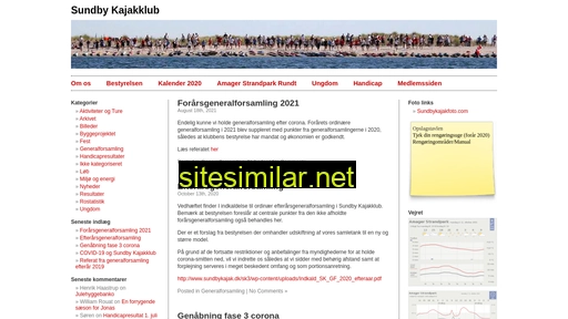 sundbykajak.dk alternative sites