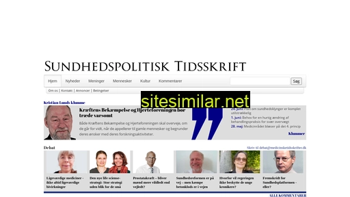 sundhedspolitisktidsskrift.dk alternative sites