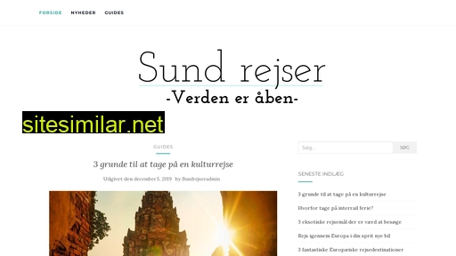 sundrejser.dk alternative sites