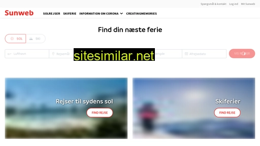 sunweb.dk alternative sites