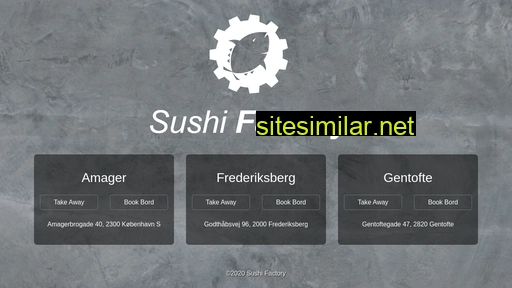 sushifactory.dk alternative sites