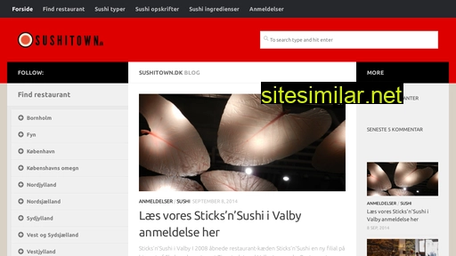 sushitown.dk alternative sites