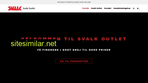 svalk-outlet.dk alternative sites