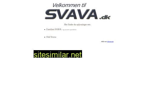 svava.dk alternative sites