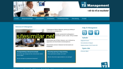 t2-management.dk alternative sites