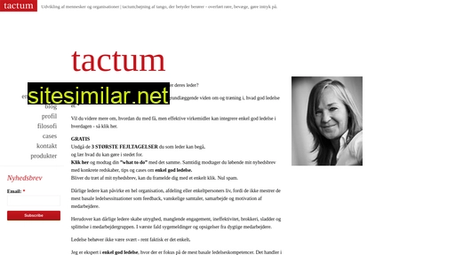 tactum.dk alternative sites