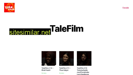 talefilm.dk alternative sites