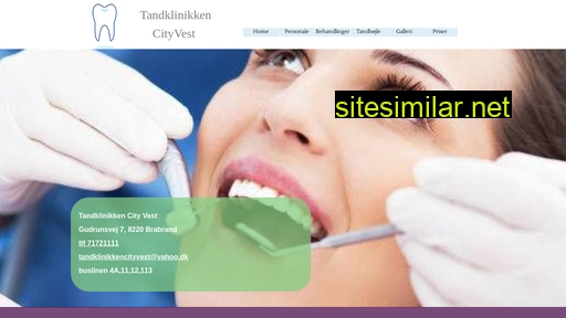 tandklinikkencityvest.dk alternative sites