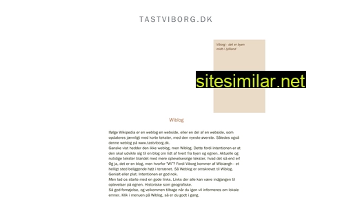tastviborg.dk alternative sites