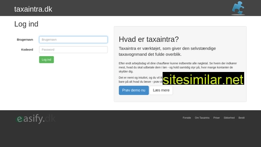 taxaintra.dk alternative sites