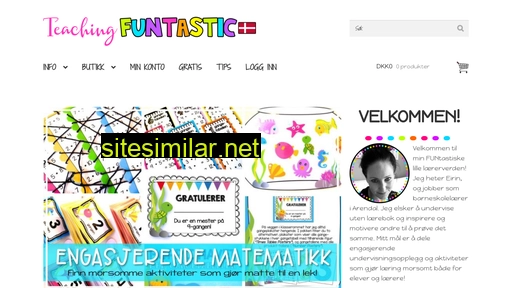 teachingfuntastic.dk alternative sites