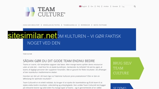 team-culture.dk alternative sites