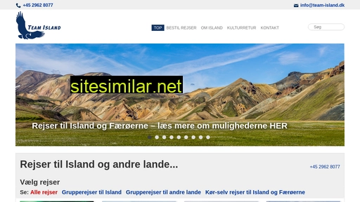 team-island.dk alternative sites