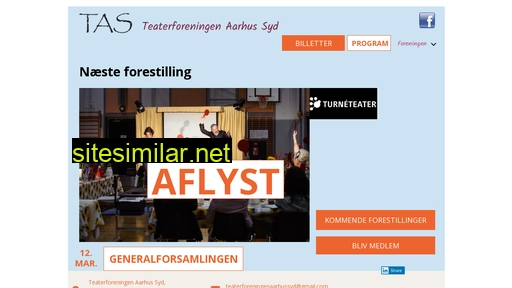 teateraarhussyd.dk alternative sites