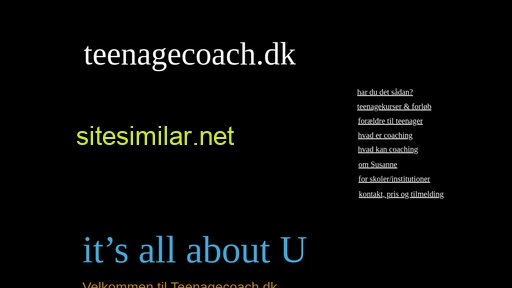 teenagecoach.dk alternative sites