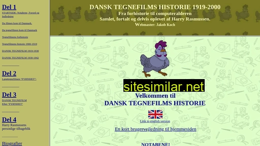 tegnefilmhistorie.dk alternative sites
