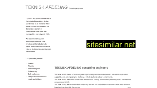 tekniskafdeling.dk alternative sites