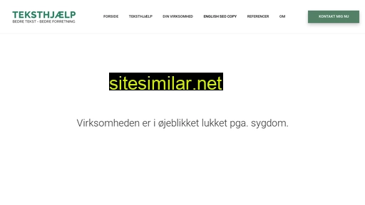 teksthjaelp.dk alternative sites