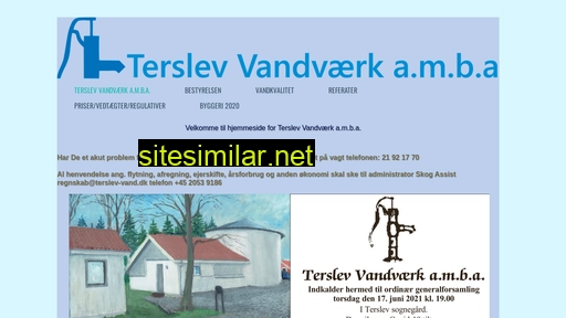 terslev-vand.dk alternative sites