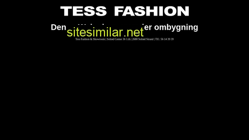tessfashion.dk alternative sites