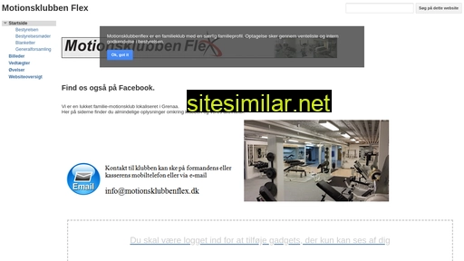 test.motionsklubbenflex.dk alternative sites