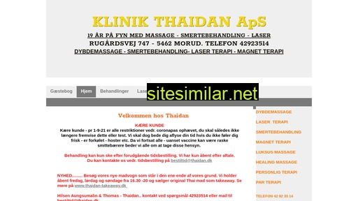 thaidan.dk alternative sites