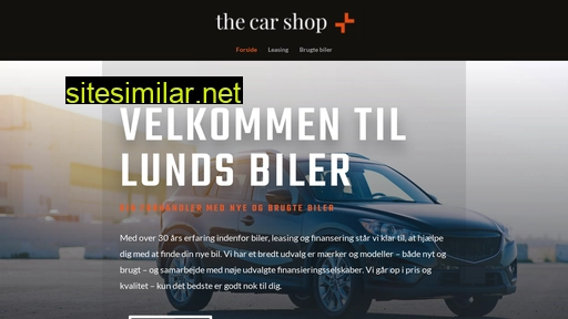 thecarshop.dk alternative sites