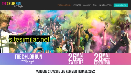 thecolorrun.dk alternative sites
