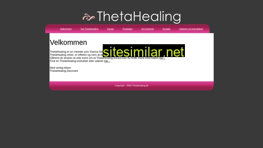 thetahealing.dk alternative sites