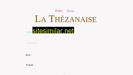 thezan.dk alternative sites