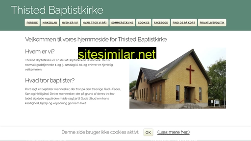 thistedbaptistkirke.dk alternative sites