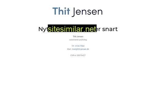 thit-jensen.dk alternative sites