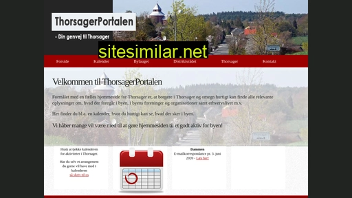 thorsagerportalen.dk alternative sites