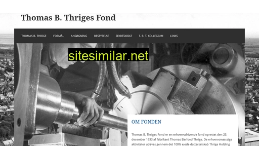 thrigesfond.dk alternative sites